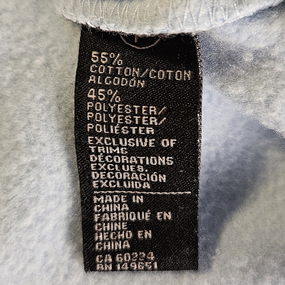 Buffalo David Bitton Hoodie Light Blue Pullover Pocket Size Small - Picture 8 of 8